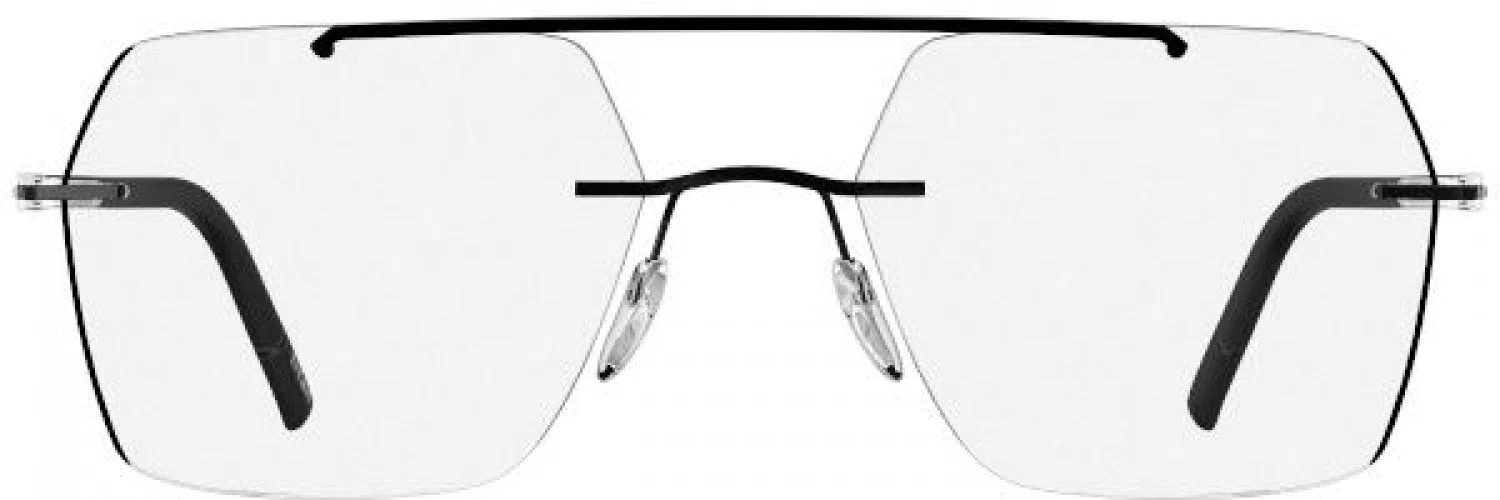 Silhouette The Wave Color Groove Demo Rimless 5567 Eyeglasses - view 76